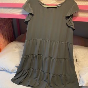 Plus Size Grey Dress